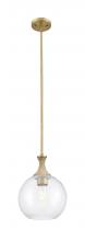 Innovations Lighting 415-1SR-BB-G122-10 - Astor - 1 Light - 10 inch - Brushed Brass - Mini Pendant