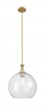 Innovations Lighting 415-1SR-BB-G122-14 - Astor - 1 Light - 14 inch - Brushed Brass - Pendant