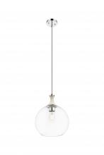 Innovations Lighting 415-1SR-PN-G122-12 - Astor - 1 Light - 12 inch - Polished Nickel - Mini Pendant
