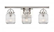 Innovations Lighting 416-3W-PN-G416-6CL - Latreille - 3 Light - 22 inch - Polished Nickel - Bath Vanity Light