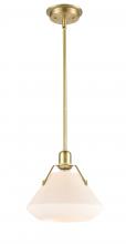 Innovations Lighting 422-1S-SB-10W - Luna - 1 Light - 11 inch - Satin Brass - Mini Pendant
