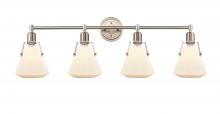 Innovations Lighting 422-4W-SN-G4221-7 - Luna - 4 Light - 40 inch - Satin Nickel - Bath Vanity Light