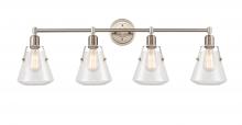 Innovations Lighting 422-4W-SN-G4222-7 - Luna - 4 Light - 40 inch - Satin Nickel - Bath Vanity Light