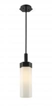 Innovations Lighting 427-1S-BK-G427-14WH - Claverack - 1 Light - 6 inch - Matte Black - Pendant