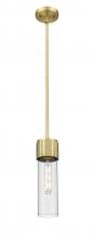 Innovations Lighting 428-1S-BB-G428-12CL - Bolivar - 1 Light - 5 inch - Brushed Brass - Pendant
