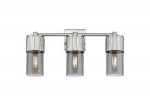 Innovations Lighting 428-3W-SN-G428-7SM - Bolivar - 3 Light - 21 inch - Satin Nickel - Bath Vanity Light