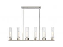 Innovations Lighting 429-6I-SN-G429-11CL - Empire - 6 Light - 44 inch - Satin Nickel - Linear Pendant