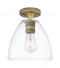 Innovations Lighting 434-1F-BB-GBD-92 - Crown Point - 1 Light - 9 inch - Brushed Brass - Flush Mount