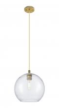 Innovations Lighting 434-1P-BB-G124-10 - Crown Point - 1 Light - 10 inch - Brushed Brass - Pendant