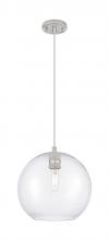 Innovations Lighting 434-1P-SN-G122-10 - Crown Point - 1 Light - 10 inch - Satin Nickel - Pendant
