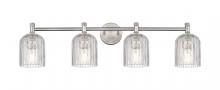 Innovations Lighting 434-4W-SN-G559-5CL - Crown Point - 4 Light - 34 inch - Satin Nickel - Bath Vanity Light