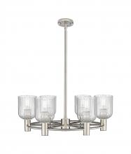 Innovations Lighting 434-6CR-SN-G559-5SDY - Crown Point - 6 Light - 24 inch - Satin Nickel - Chandelier
