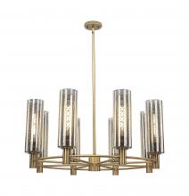 Innovations Lighting 434-8CR-BB-G434-12ME - Crown Point - 8 Light - 32 inch - Brushed Brass - Chandelier