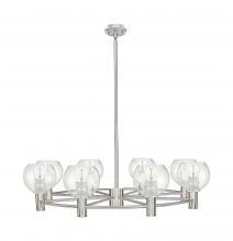 Innovations Lighting 434-8CR-SN-G124-6 - Crown Point - 8 Light - 36 inch - Satin Nickel - Chandelier