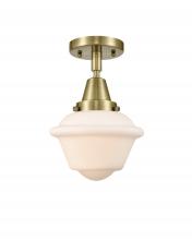 Innovations Lighting 447-1C-AB-G531 - Oxford - 1 Light - 8 inch - Antique Brass - Semi-Flush Mount