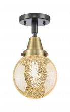Innovations Lighting 447-1C-BAB-G208-6 - Beacon - 1 Light - 6 inch - Black Antique Brass - Semi-Flush Mount