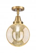 Innovations Lighting 447-1C-BB-G208-8 - Beacon - 1 Light - 8 inch - Brushed Brass - Semi-Flush Mount