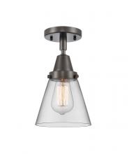 Innovations Lighting 447-1C-OB-G62 - Cone - 1 Light - 6 inch - Oil Rubbed Bronze - Semi-Flush Mount