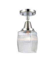 Innovations Lighting 447-1C-PC-G302 - Colton - 1 Light - 6 inch - Polished Chrome - Semi-Flush Mount