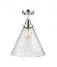 Innovations Lighting 447-1C-PC-G44-L - Cone - 1 Light - 12 inch - Polished Chrome - Semi-Flush Mount
