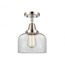 Innovations Lighting 447-1C-PN-G72 - Bell - 1 Light - 8 inch - Polished Nickel - Semi-Flush Mount