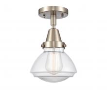 Innovations Lighting 447-1C-SN-G322 - Olean - 1 Light - 7 inch - Brushed Satin Nickel - Semi-Flush Mount