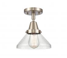 Innovations Lighting 447-1C-SN-G4474 - Caden - 1 Light - 8 inch - Brushed Satin Nickel - Semi-Flush Mount
