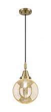 Innovations Lighting 447-1P-AB-G208-8 - Beacon - 1 Light - 8 inch - Antique Brass - Mini Pendant