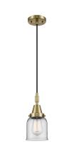 Innovations Lighting 447-1P-AB-G52 - Bell - 1 Light - 5 inch - Antique Brass - Mini Pendant
