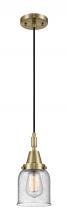 Innovations Lighting 447-1P-AB-G54 - Bell - 1 Light - 5 inch - Antique Brass - Mini Pendant