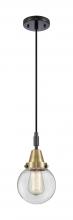 Innovations Lighting 447-1P-BAB-G202-6 - Beacon - 1 Light - 6 inch - Black Antique Brass - Mini Pendant