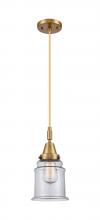 Innovations Lighting 447-1P-BB-G182 - Canton - 1 Light - 7 inch - Brushed Brass - Mini Pendant
