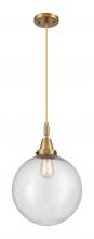 Innovations Lighting 447-1P-BB-G204-12 - Beacon - 1 Light - 12 inch - Brushed Brass - Mini Pendant