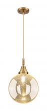 Innovations Lighting 447-1P-BB-G208-10 - Beacon - 1 Light - 10 inch - Brushed Brass - Mini Pendant