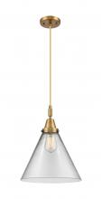 Innovations Lighting 447-1P-BB-G42-L - Cone - 1 Light - 12 inch - Brushed Brass - Mini Pendant