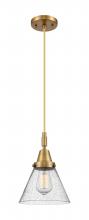 Innovations Lighting 447-1P-BB-G44 - Cone - 1 Light - 8 inch - Brushed Brass - Mini Pendant