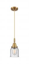 Innovations Lighting 447-1P-BB-G54 - Bell - 1 Light - 5 inch - Brushed Brass - Mini Pendant