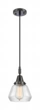 Innovations Lighting 447-1P-BK-G172 - Fulton - 1 Light - 7 inch - Matte Black - Mini Pendant