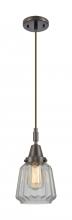 Innovations Lighting 447-1P-OB-G142 - Chatham - 1 Light - 7 inch - Oil Rubbed Bronze - Mini Pendant