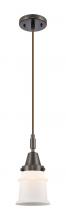 Innovations Lighting 447-1P-OB-G181S - Canton - 1 Light - 7 inch - Oil Rubbed Bronze - Mini Pendant