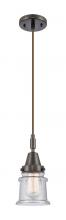 Innovations Lighting 447-1P-OB-G184S - Canton - 1 Light - 7 inch - Oil Rubbed Bronze - Mini Pendant