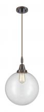 Innovations Lighting 447-1P-OB-G202-12 - Beacon - 1 Light - 12 inch - Oil Rubbed Bronze - Mini Pendant