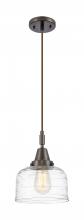 Innovations Lighting 447-1P-OB-G713 - Bell - 1 Light - 8 inch - Oil Rubbed Bronze - Mini Pendant