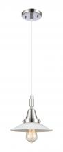 Innovations Lighting 447-1P-PC-G1 - Halophane - 1 Light - 9 inch - Polished Chrome - Mini Pendant