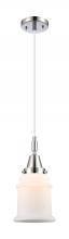 Innovations Lighting 447-1P-PC-G181 - Canton - 1 Light - 7 inch - Polished Chrome - Mini Pendant