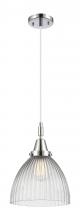 Innovations Lighting 447-1P-PC-G222 - Seneca Falls - 1 Light - 10 inch - Polished Chrome - Mini Pendant