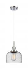 Innovations Lighting 447-1P-PC-G74 - Bell - 1 Light - 8 inch - Polished Chrome - Mini Pendant