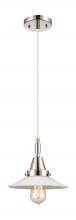 Innovations Lighting 447-1P-PN-G1 - Halophane - 1 Light - 9 inch - Polished Nickel - Mini Pendant