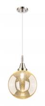 Innovations Lighting 447-1P-PN-G208-10 - Beacon - 1 Light - 10 inch - Polished Nickel - Mini Pendant