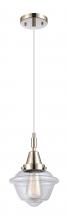 Innovations Lighting 447-1P-PN-G532 - Oxford - 1 Light - 8 inch - Polished Nickel - Mini Pendant